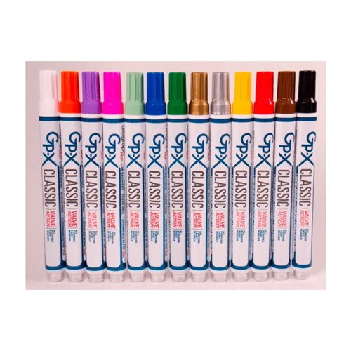 Orange GP-X Classic Marker Xylene Free (12 Count) - Image 2