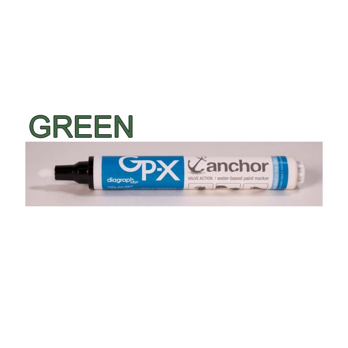 Green GP-X Anchor Marker (12 Count)