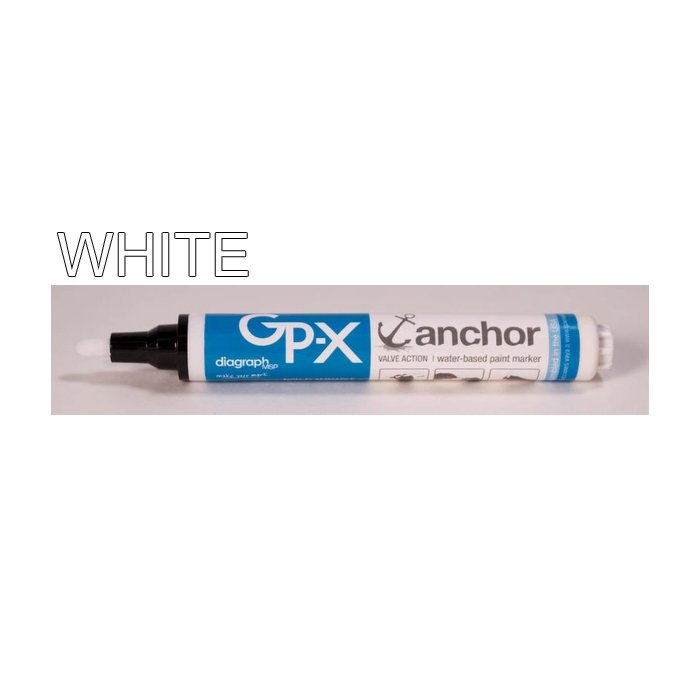 White GP-X Anchor Marker (12 Count)